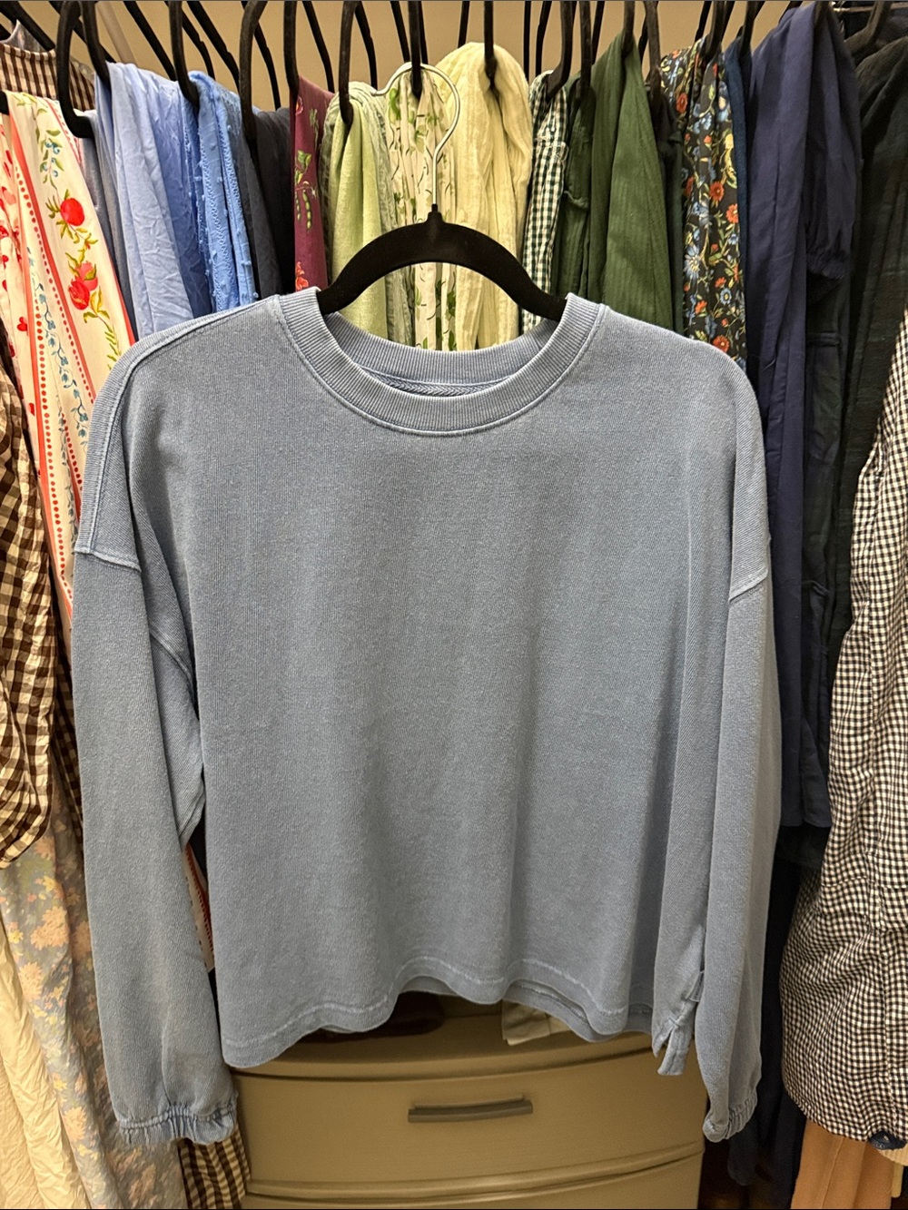 LE BON SHOPPE CORNFLOWER NATURELLE TEE - Picture 3 of 3